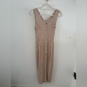 Vintage striped Sleeveless Dress